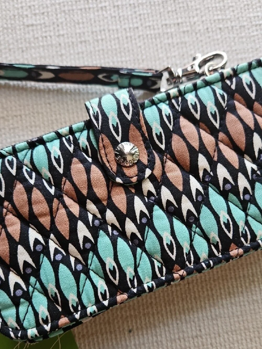 Vera Bradley Quilted Wristlet Wallet - Picture 3 of 15